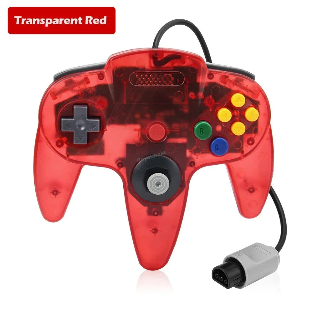 NEW Wired Gamepad for N64 Console Controller for N64 Classic Joystick for Retro Game Console Controller for N64 Gaming Accessor