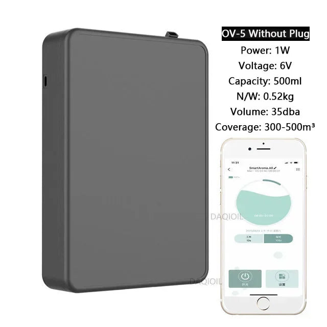 Professional Aroma Diffuser Machine Electric Smell for Home Bluetooth Room Fragrance Diffuser Hotel Electric Smell Distributor