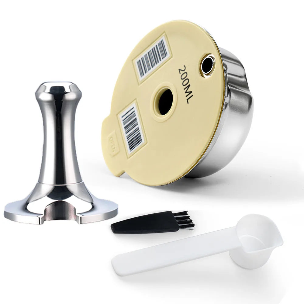 coffee capsule Reusable pod box tamper For nespresso machine For tassimo BOSCH coffee machine capsule incompatibility
