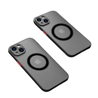 Magnetic for Magsafe Wireless Charge Phone Case For iPhone 15 14 13 12 11 Pro Max Mini 14 Plus Bumper Shockproof Armor Cover