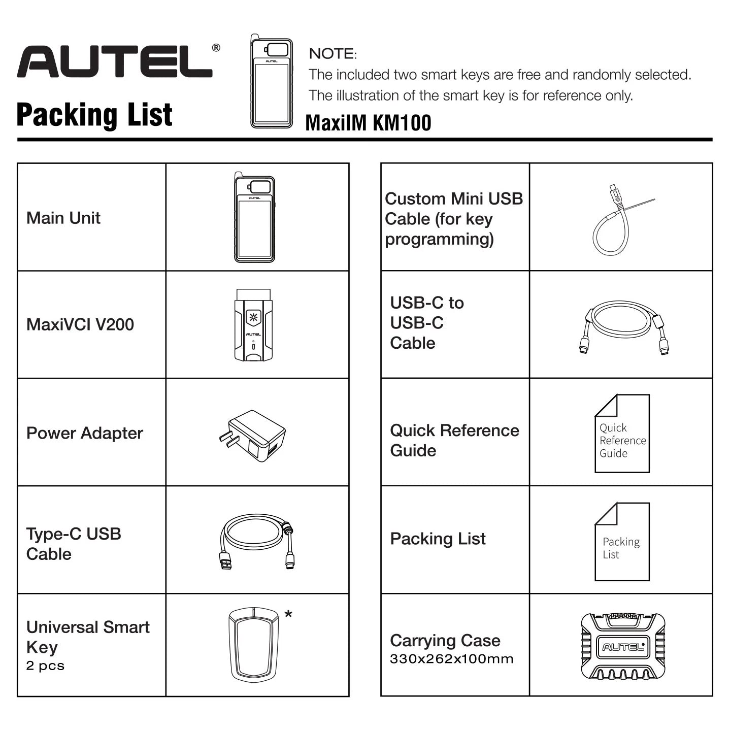Autel KM100 KM100X KM100E Universal Smart Fob Programmer Key Programmer V200 Universal Key Generator Free Update Lifetime