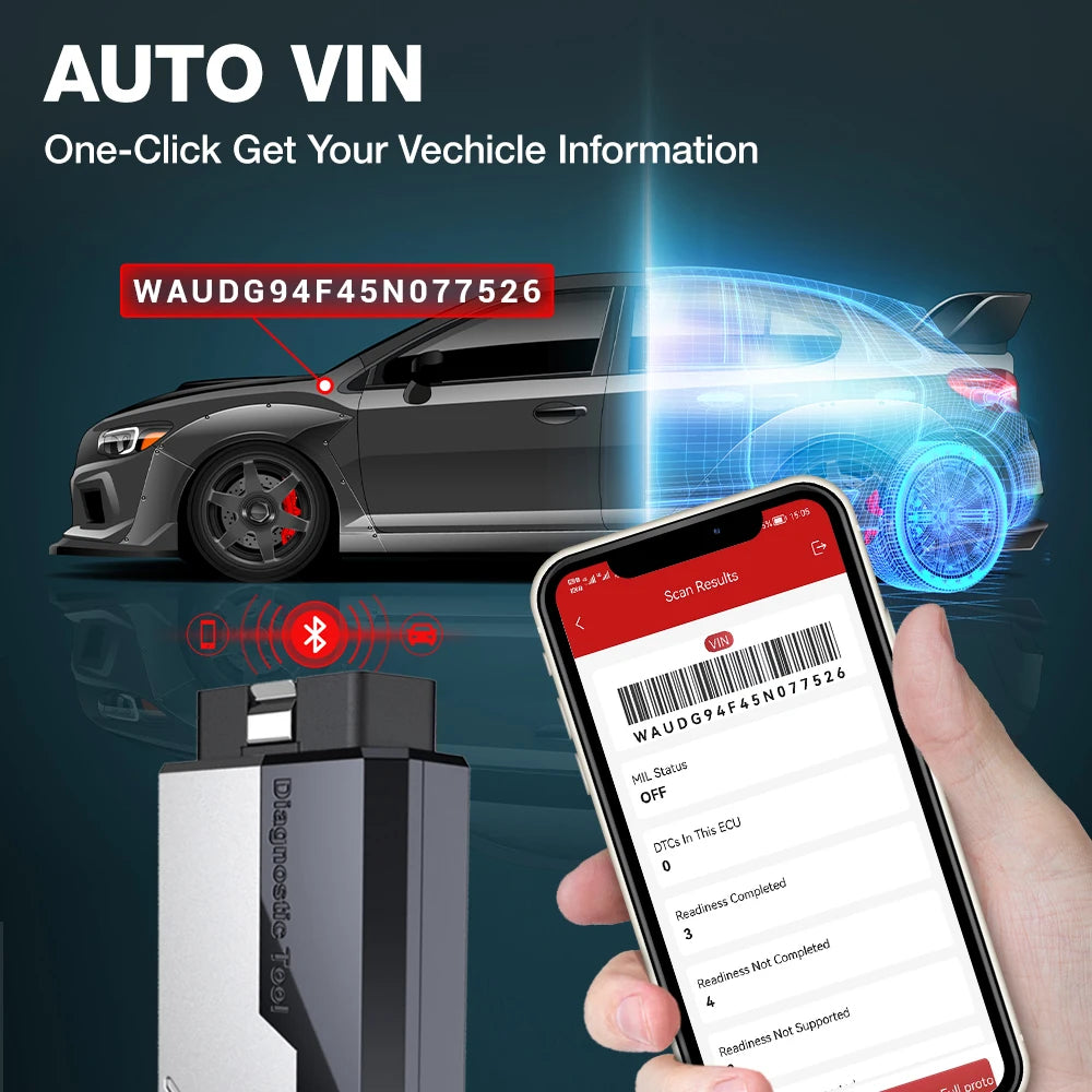 2026 New KINGBOLEN Ediag Elite Lifetime free Car Diagnostic Tools All system 15 Resets Bi-directional Test  Auto Scanner OBD2