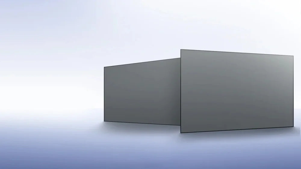 F16UST New Gen Cinema-Pro Fresnel PET ALR Projection Screen for UST Laser Projector Fixed Frame Screen 16:9 8K UHD