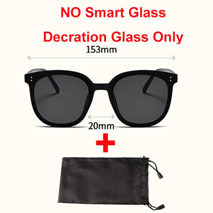 2025 Photosensitive Color Change Smart Glasses Bluetooth Voice Calls Control Music UV Polarized Sunglasses Headphone Glasses Man