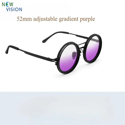 ND9 adjustable dimming sunglasses men women handmade innovative outdoor fishing UV400 polarized sun glasses support myopia lens