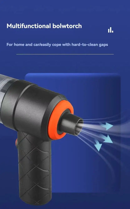 Car Cordless Vacuum Cleaner Portable Large Suction Household Cleaning Equipment Handheld Dust Collector Small Mini Dust Blower