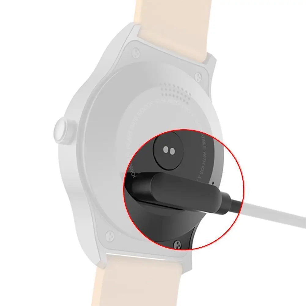 Magnetic Charge Charging Cable For Smart Watch For 2 Pins 2.84/4/7.62mm Distances Black Novel USB Power Charger Cables Universal