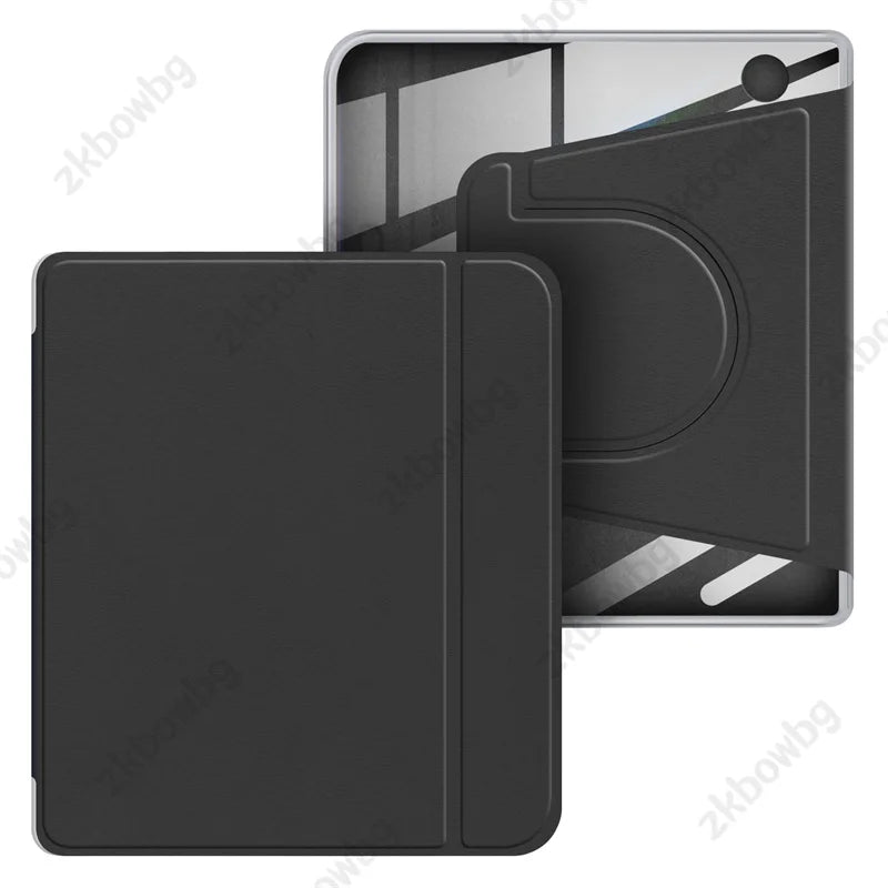 Magnetic Detachable for KOBO Libra Colour/Libra 2 N428 N418 7'' Ebook Case 360° Rotatable 2-in-1 Acrylic PU Leather Stand Cover
