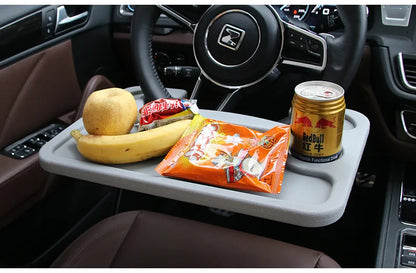 Car steering wheel table board, in car dining table, steering wheel card table, car laptop holder, tablet computer table board