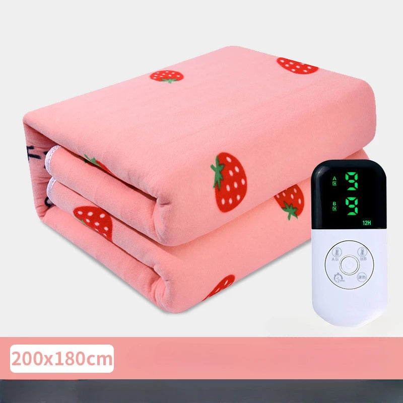 Warm Bed Heater Electric Heated Blanket 220V Electric Blanket Manta Electrica Heating Blanket Carpets Heated Mat