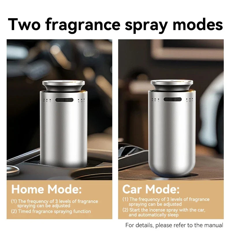 Portable Car Diffuser for Essential Oils Car Smell Air Freshener Electric Smell for Home Rechargeable Room Fragrance Diffuser
