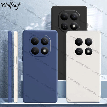 Case For Redmi Note 15 Case Shockproof Original Liquid Silicone Back Case Redmi Note 15 Cover For Redmi Note 15 Pro Plus Funda