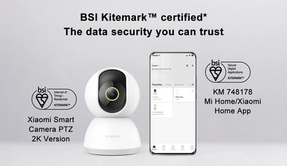 New Xiaomi Smart Camera 2K 1296P HD 360 Angle Indoor Baby Security Monitor WIFI Night Webcam Video IP Camera Mi Smart Home