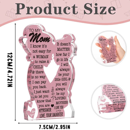 Mom Gifts from Daughter Gift for Mom, Mom Birthday Ideas Gift Cool Mother's Day Gifts from Daughter Best Mom Ever Gifts New Mom