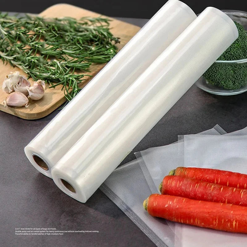 Food Vacuum Bags Sealer Storage Bags 5 Size For Kitchen Vacuum Sealer to Keep Food Fresh Saver Vacuum Packed Bags