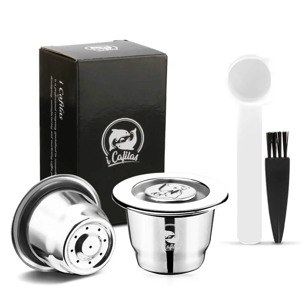 coffee capsule Reusable pod box tamper For nespresso machine For tassimo BOSCH coffee machine capsule incompatibility