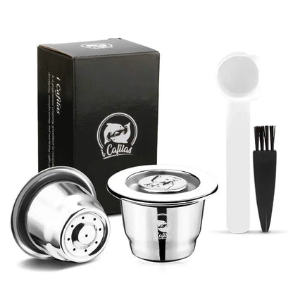 coffee capsule Reusable pod box tamper For nespresso machine For tassimo BOSCH coffee machine capsule incompatibility
