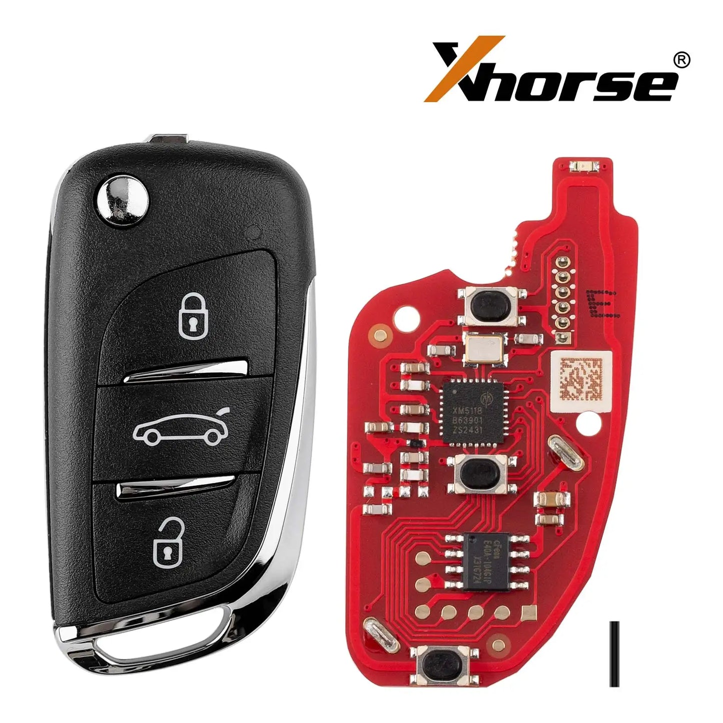 5PCS Xhorse XK Wire Remote Key XKB520EN XKB501EN XKLKS0EN XKDS20EN XKFO01EN XKB528EN XKHY01EN XKHY25EN for Mini Key Tool/VVDI2