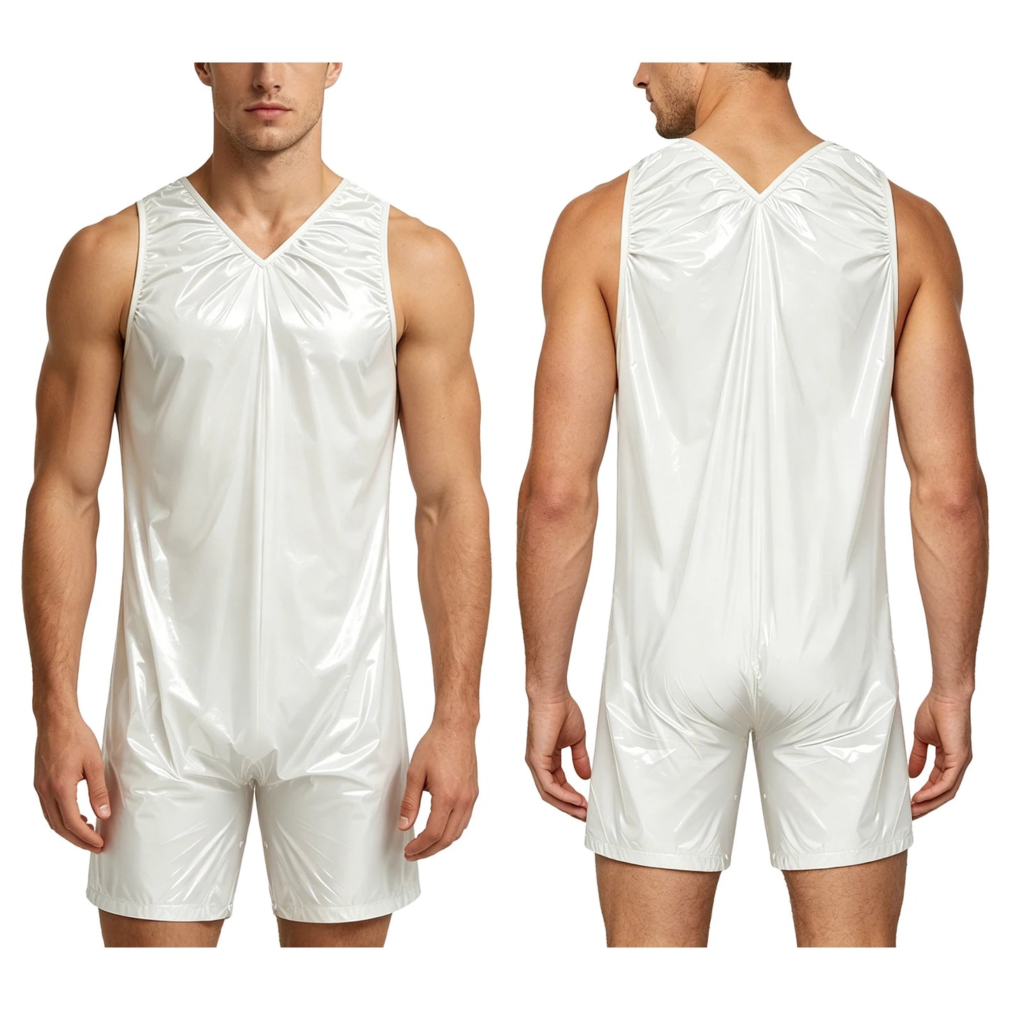 Men Women Waterproof Bodysuit Washable Leak-proof Diaper Cover Swimwear Clubwear Elderly Alzheimer Bedridden Adaptive Clothing