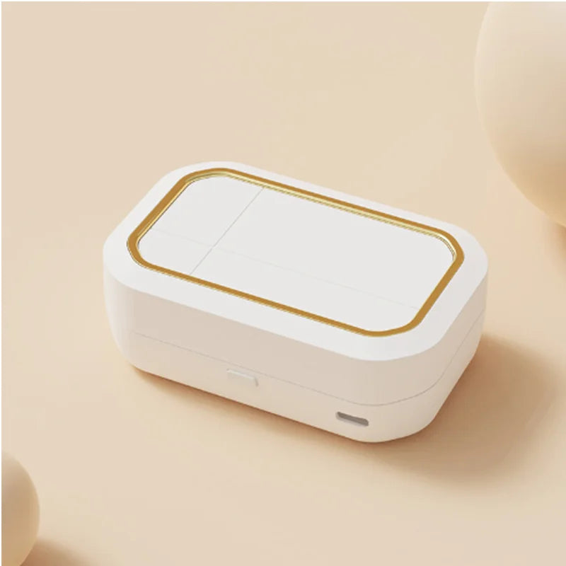 USB Rechargeable Contact Lens Sonic Cleaner Quick Lens Cleaning Tool Effectively Removes Dirt Clean and Comfortable