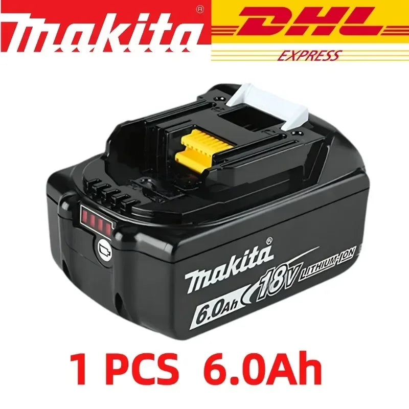Original Makita 6Ah/5Ah for Makita 18V Battery BL1830B BL1850B BL1850 BL1840 BL1860 BL1815 Replacement Lithium Battery