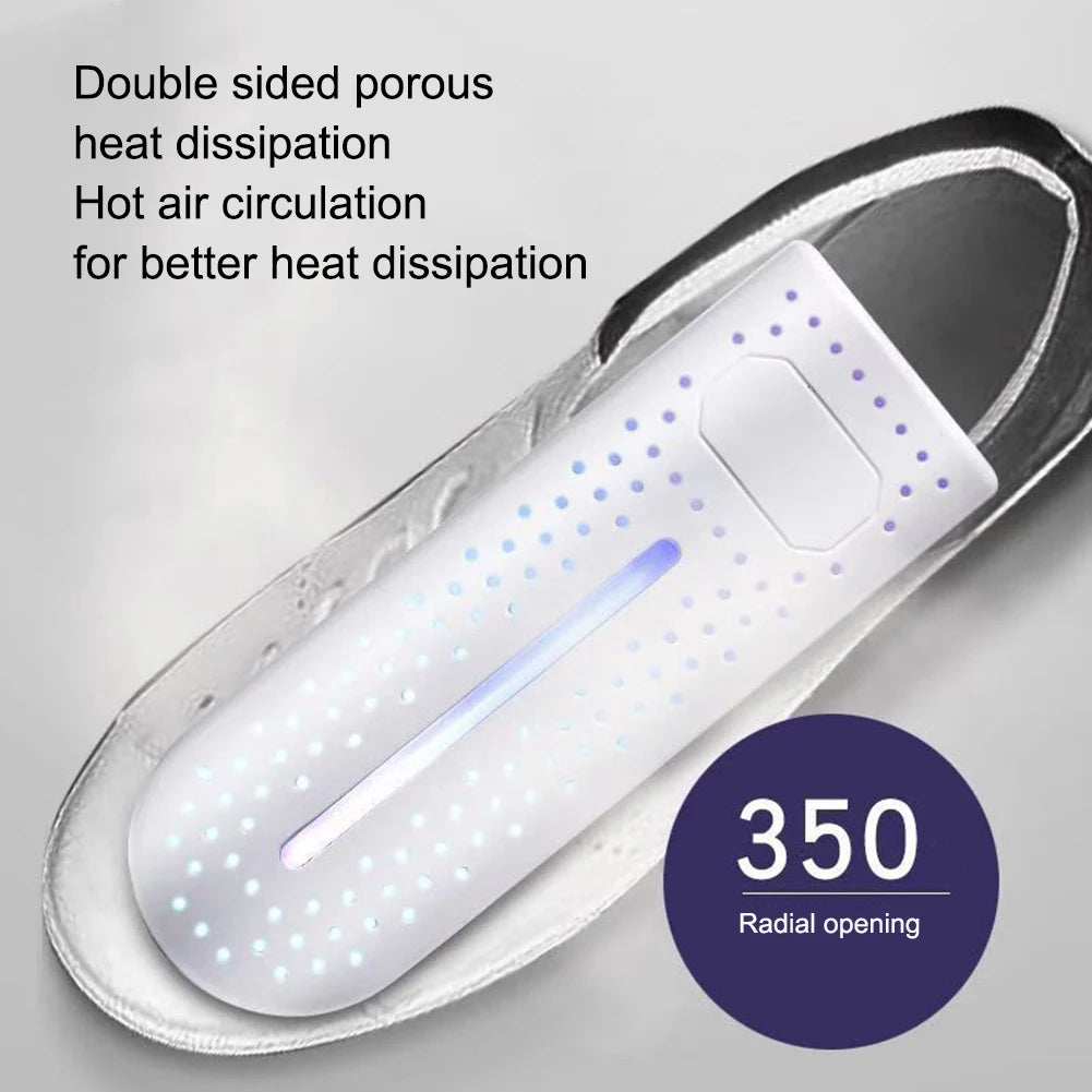 Electric UV Shoe Dryer Boot Warmer Shoe Boot Dryer Eliminate Odor Fast Drying Boot Deodorizer Multifunction Household Shoe Dryer