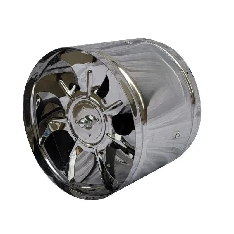 '6''8'' Pipe Exhaust Fan Air Ventilator Metal Pipe Ventilation Exhaust Fan Mini Extractor Bathroom Toilet Wall Fan Duct Fan
