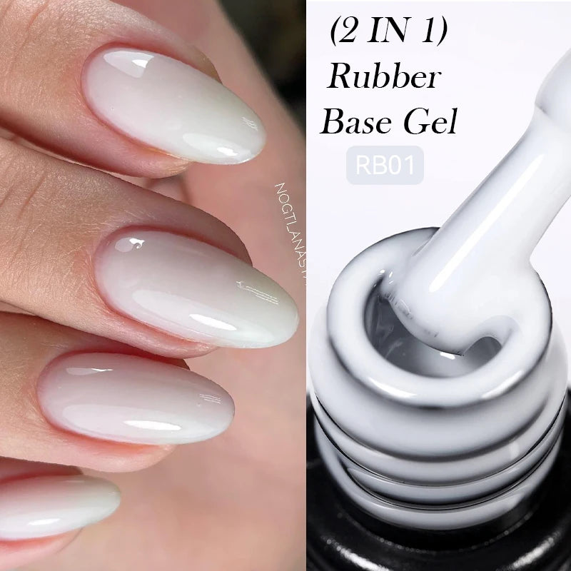LILYCUTE 7ml White Color Gel Nail Polish Semi Permanent UV Gel Polish Gorgeous Full Coverage Soak Off UV LED Nail Gel Varnishes