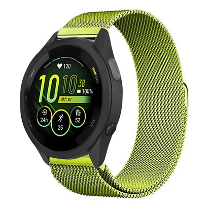 20mm 22mm Magnetic Milanese Strap for Garmin Forerunner165 55 645 265 965 255/Active 5/Vivoactive Comfortabe Band Garmin Venu 3