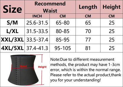 Women Abdomen Reducer Workout Sauna Suits Fitness Sweat Waist Trimmer Belt Waist Trainer Fat Burning Belly Slimming Corsets