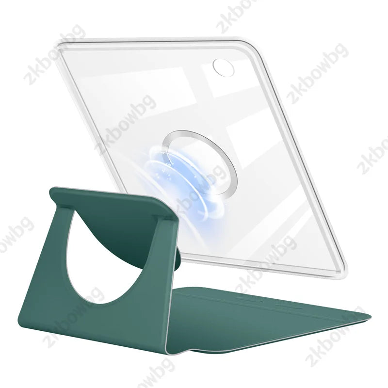 Magnetic Detachable for KOBO Libra Colour/Libra 2 N428 N418 7'' Ebook Case 360° Rotatable 2-in-1 Acrylic PU Leather Stand Cover