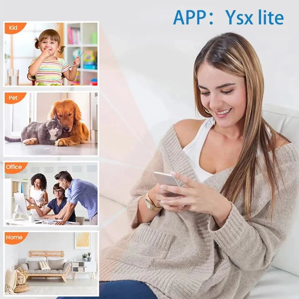 X5 Camera 1080P HD Wifi Wireless Night Vision Motion Detection Video Camera Home Security Camcorder Audio Video Recorder