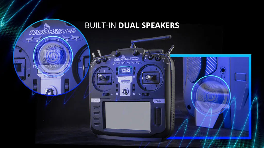 RadioMaster TX16S MKII V4.0 16CH 2.4G Hall Gimbals ELRS 4in1 Transmitter Remote Control 2025