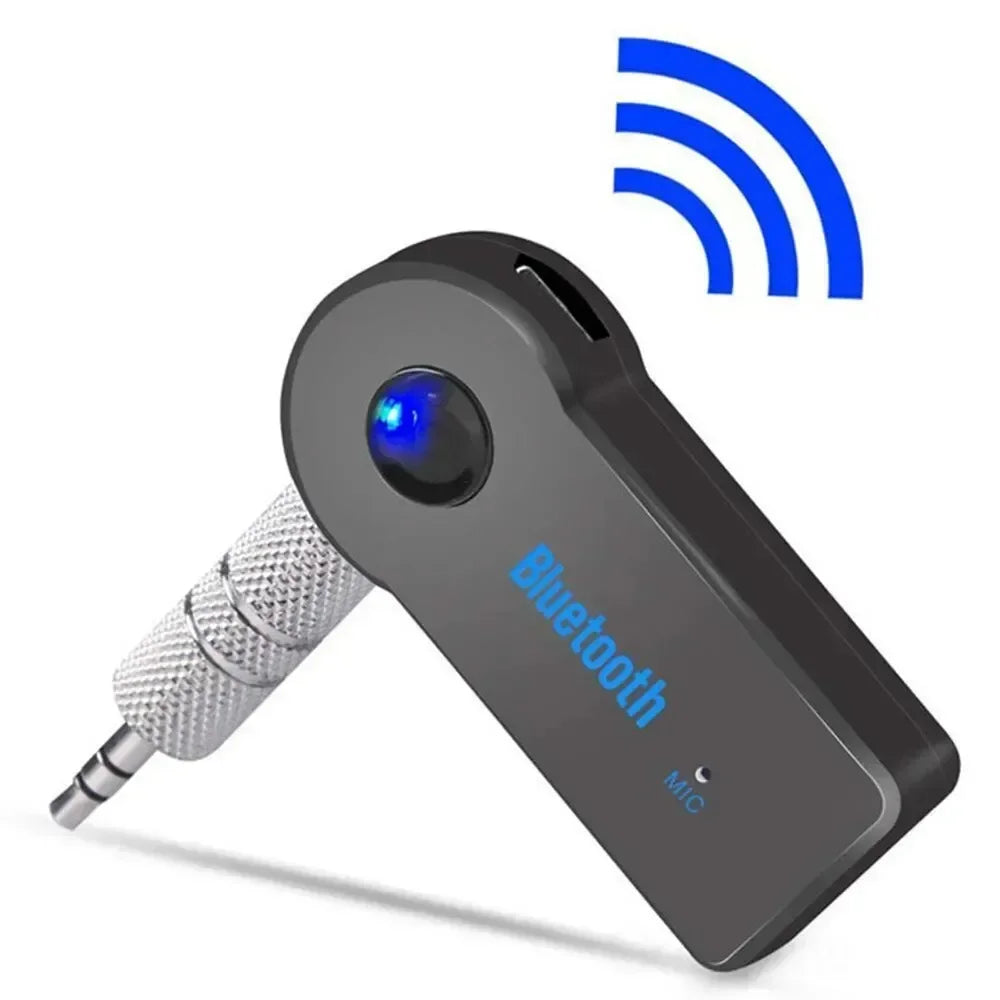 AUX Bluetooth 5.0 Receiver,Wireless Bluetooth5.0 Car 3.5mm Socket Adapter,Audio Converter Mobile Phone Hands-Free Stereo Adapter