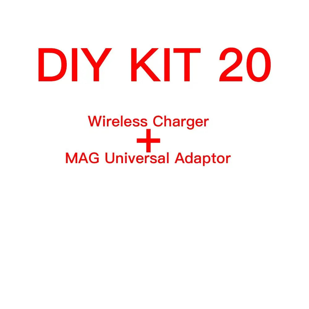 Motorcycle Handlebar Stem Fork Mount Holder Phone Mount Vibration Dampener MAG Universal Adaptors Wireless Charger Mirror Brake