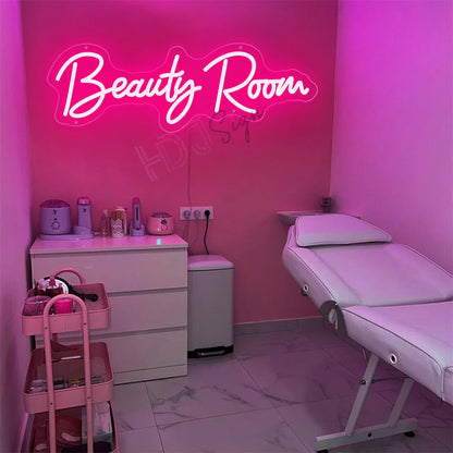 Nails Room Neon Lights Sign Beauty Room Decoration Makeup Neon Led Sign Lashes Room Hair Brows Tattoo Open Outdoor Neon Lamp