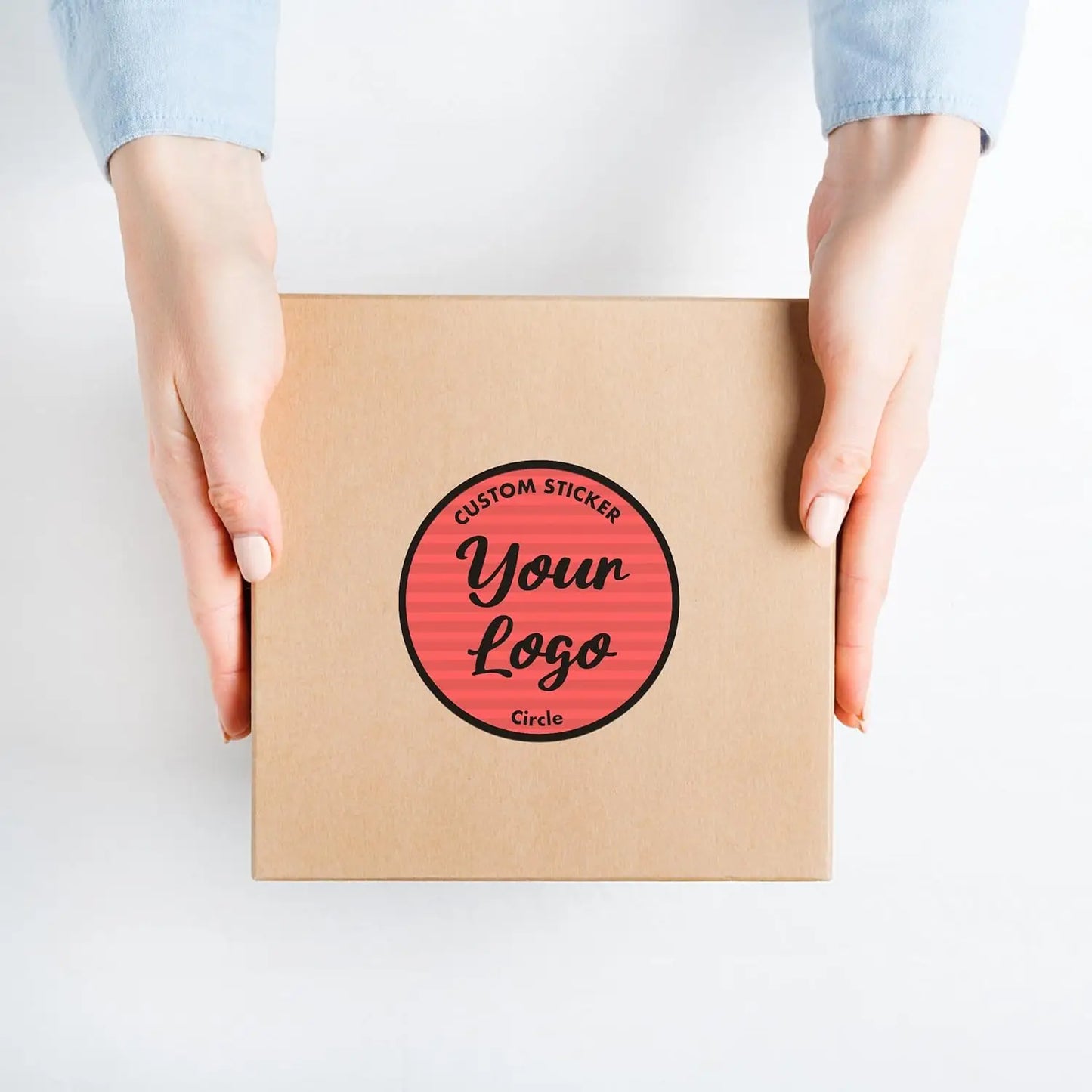 Custom-Made Event Stickers - Personalized Logo/Photo Decals for Weddings, Birthdays, Brand Promotion & Gift Packaging
