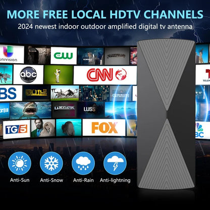 VUELVE Indoor and Outdoor Digital TV Antenna 4K 1080P HD TV Antenna Uhf Dvb-T2 Antenna For Free Local Channels