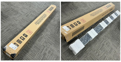 2025 New 120 inch ALR Rejecting Motorized Electric Tab Tension Floor Rising Projector Screen Square Shell  for UST Projector