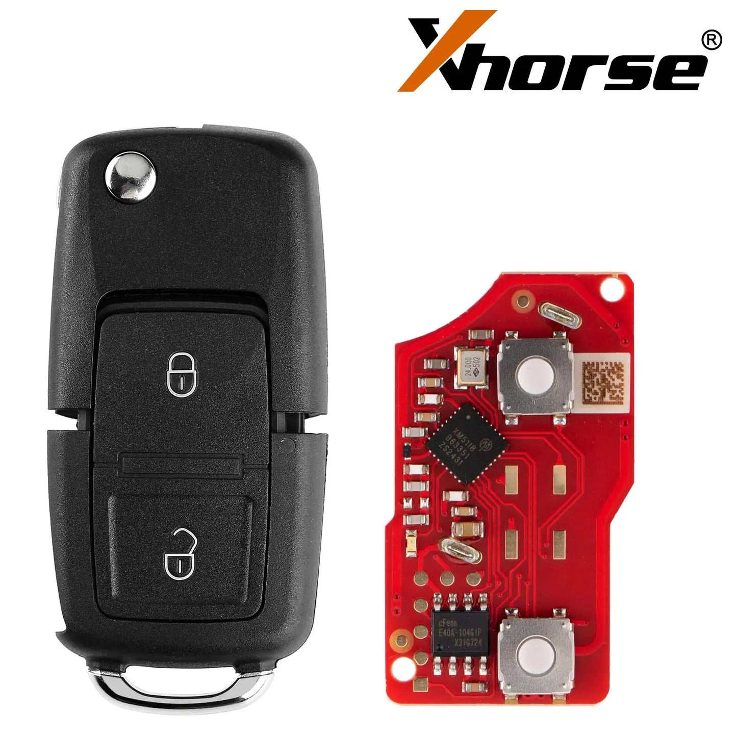 5PCS Xhorse XK Wire Remote Key XKB520EN XKB501EN XKLKS0EN XKDS20EN XKFO01EN XKB528EN XKHY01EN XKHY25EN for Mini Key Tool/VVDI2