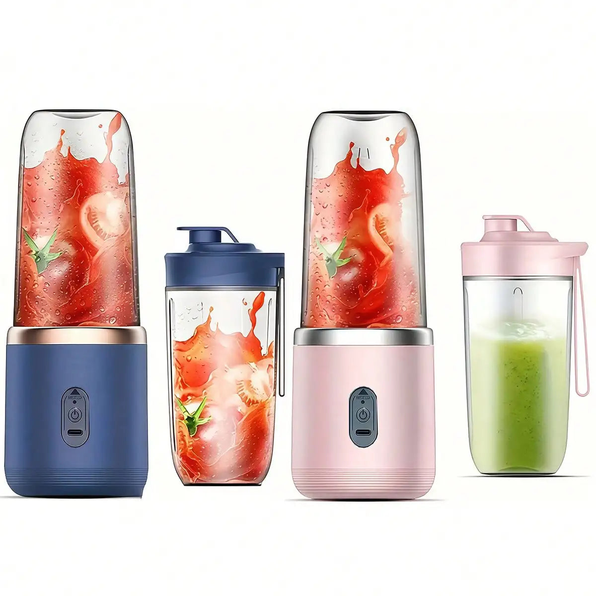 Juicer Blender for Kitchen & Gym, Powerful Fruit & Vegetable Blender with Juice Cup, Ideal Gift for Mom, Household Appliances