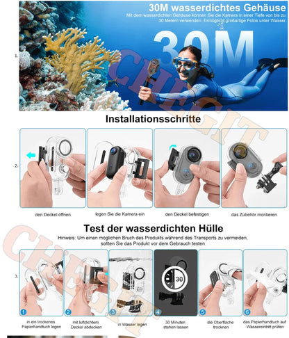 4K WiFi HD POV Magnetic Mini Action Camera Wireless Pocket Video Vlog Cam Helmet Motorcycle Bicycle Sports Holder Mount Recorder