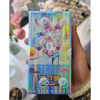 100%Original Pokemon Gem Pack Vol1 2 3 4 5 Cards Anime Pokemon PTCG Trading Gem Bag Cards Collected Toy Social Birthday Gift