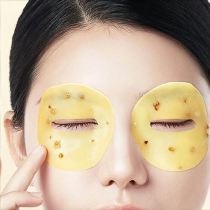 80 Pieces of Osmanthus Eye Patches, Containing Osmanthus Extract, Hydrate and Moisturize the Eyes, Nourish the Skin Around the Eyes, and Enhance the Appearance of the Skin Around the Eyes Suitable for Daily Eye Care, a Gift f