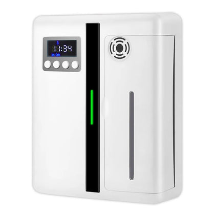 Smart Scent Machine Aroma Diffuser Wall Mounted Hotel 160ML Essential Oil Diffuser With Fan For Large Area Hotel Lobby Office