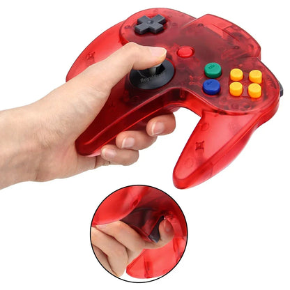 NEW Wired Gamepad for N64 Console Controller for N64 Classic Joystick for Retro Game Console Controller for N64 Gaming Accessor
