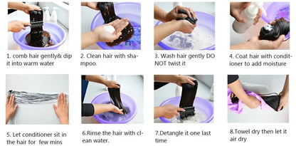 Deep Curly Wave Human Hair 3/4  Bundles Deal Malaysian Hair Weaves 100% Virgin Rew Human Hair Extensions Double Weft Wholeasle