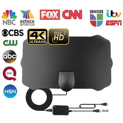 2023 New 4K 8K Indoor Digital TV Antenna HD HDTV Antena DVB-T/T2 DVBT2 Cable TV Antena 500Miles UHF VHF DTV Antennas Aerial