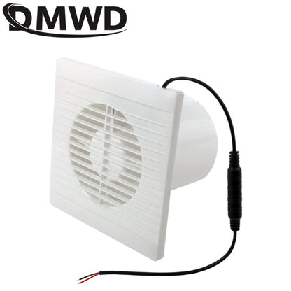 Solar 12V Exhaust Fan Air Blower High Speed Ventilator Energy-saving Anti-Mosquito Design Kitchen Bathroom Chicken/Duck Coop