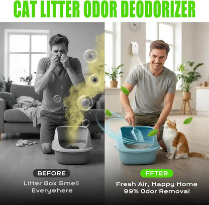 Plug in Ozone Generator Negative ion purifier Compact Size Purifying Air Eliminate Odor For Pet Room Toilet Kitchen US Plug